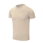 Футболка (Зауженый, Приталенный) T-Shirt Slim Helikon-Tex Khaki XL Мужская тактическая - изображение 1