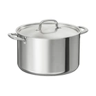 Каструля з кришкою IKEA/365+ нержавіюча сталь, 10.0 л 404.842.70