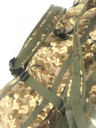 Армейский баул украинский пиксель ВСУ ММ14 150 литров нейлон PU пропитка (сертифицированный аналог) - изображение 5