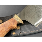 Нож секач охотничий Медведь с ножнами 46521-BR-1585 - изображение 2