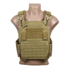 Плитоноска Armor Solutions Limited Оксфорд 1050D з системою швидкого скидання Койот - изображение 6
