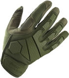 Тактичні рукавички Kombat Alpha Tactical Gloves Оливкові L (kb-atg-olgr-l)