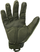 Тактичні рукавички Kombat Alpha Tactical Gloves Оливкові L (kb-atg-olgr-l) - зображення 3