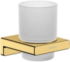 Стакан для зубных щеток HANSGROHE ADDSTORIS 41749990 полированное золото