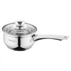 Ківш Ardesto Gemini Gourmet, скляна кришка, 1 л, нержавіюча сталь AR1910GSS