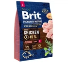 Сухой корм Brit Premium Junior L для щенков и молодых собак крупных пород со вкусом курицы