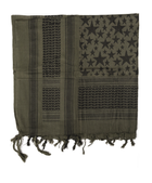 Арафатка шарф-шемаг тактична 110х110см Зірка Mil-Tec Універсальний Олива - зображення 2