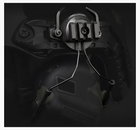 Кріплення до активних навушників на тактичний шолом. адаптер (чорний) - зображення 6