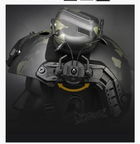 Крепления к активным наушники на тактический шлем. адаптер (черный) - изображение 7
