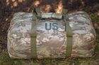 Тактическая сумка баул US 65 л большая военная армейская сумка баул цвет мультикам для передислокации ВСУ - изображение 7