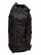 Тактическая сумка баул, черный объем 100 л - изображение 1