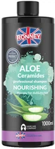 Шампунь увлажняющий Ronney Aloe and Ceramides для тусклых и сухих волос 1000 мл (5060589155923)