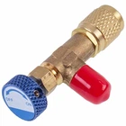 Кран Koolwen для заправки кондиционеров (резьба внутренняя 1/4'' наружная 1/4'') (HS-1222)