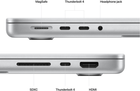 Ноутбук Apple MacBook Pro 14" M2 Pro 1TB 2023 (MPHJ3ZE/A) Silver - зображення 4