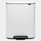 Мусорное ведро Brabantia Bo Pedal Bin (60 л) (белое)