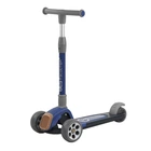 Самокат триколісний Best Scooter RS-8999, складне алюмінієве кермо, колеса PU зі світлом, Синій