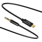 ‚Аудіо кабель Baseus 3,5 mm male to Type-C male Digital Audio Cable CAM01-01 1.2m black