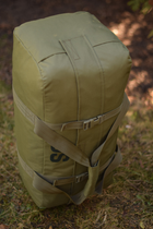 Сумка тактическая баул US 65 л военная армейская большая сумка баул цвет олива хакки для передислокации ВСУ - изображение 3