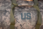 Сумка тактична баул US 65 л військова армійська сумка баул колір піксель для передислокації ЗСУ - зображення 10