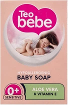 Детское твердое мыло с экстрактом алоэ вера Teo Bebe Aloe Vera Sensitive Baby Soap 75g (75g) (890371-798635-2)