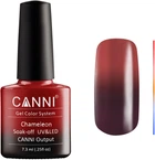 Термо гель-лак Canni Chameleon Soak-off UV&LED Output 342 - Вишневый-красный (7.3 мл) (639996-928441-2)
