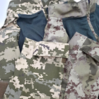 Бойова сорочка Убакс (розмір 4XL) тактична футболка з довгим рукавом UBACS чоловіча армійська кофта з замком олива піксель убокс - зображення 5