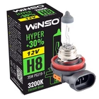 Галогенова лампа Winso H8 12V 35W PGJ19-1 HYPER +30% 712800
