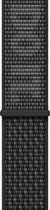 Ремінець Apple Nike Sport Loop для Apple Watch 45mm One Size Black/Summit White (MPJ13)