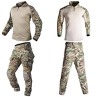 Тактичний військовий костюм HAN WILD G3 Multicam Убакс та Штани із захистом колін XL Multicam HWM00268-1 - зображення 3