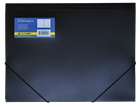 Папка пластиковая А4 на резинках Buromax черная (BM.3913-01)