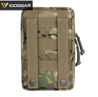 Вертикальна універсальна тактична сумка MOLLE сумка для дрібниць MC IDOGEAR BG3578 Преміум якість армії США - зображення 3