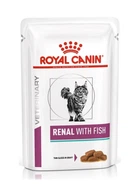 Вологий корм для кішок Royal Canin Renal Feline Fish Pouches