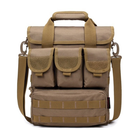 Военная армейская тактическая сумка Разведчик тип-3 166 хаки - изображение 1