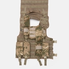 Плитоноска-тактический военный жилет с подсумками и системой MOLLE Vogel ТМП11 Жандарма (2869482110143) - изображение 10