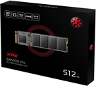 ADATA XPG SX6000 Pro 512GB M.2 2280 PCIe Gen3x4 3D NAND TLC (ASX6000PNP-512GT-C) - obraz 5