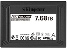 Kingston SSD DC1500M 7.68TB U.2 PCIe 3.0 x4 3D NAND (TLC) (SEDC1500M/7680G)