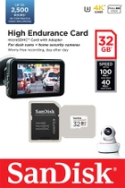 SanDisk High Endurance microSDHC 32GB Class 10 U3 V30 (SDSQQNR-032G-GN6IA) - obraz 2
