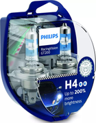 Żarówki samochodowe Philips H4 RacingVision GT200 +200% 2 szt (12342RGTS2) - obraz 3