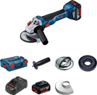 Акумуляторна кутова шліфмашина Bosch Professional GWS 18V-10 + Кейс (06019J4004) - зображення 1