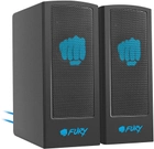 Zestaw głośników 2.0 Fury Skyray 5 W (RMS) USB Czarny (NFU-1309) - obraz 3