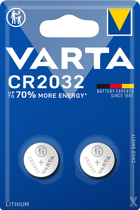 Батарейка Varta CR 2032 BLI 2 Lithium (06032101402)