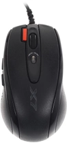 Zestaw A4Tech X-7120: Mysz X-710BK + podkładka pod mysz X7-200MP (4711421932172) - obraz 2