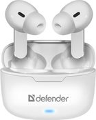 Słuchawki Defender Twins 903 TWS Bluetooth Białe (4714033639033) - obraz 3