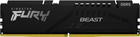 RAM Kingston Fury DDR5-6000 65536MB PC5-48000 (zestaw 2x32768) Beast 2Rx8 czarny (KF560C40BBK2-64) - obraz 2