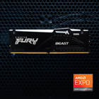 RAM Kingston Fury DDR5-5600 65536MB PC5-44800 (zestaw 2x32768) Beast RGB AM5 1Rx8 czarny (KF556C36BBEAK2-64) - obraz 8