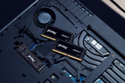 RAM Kingston Fury SODIMM DDR5-5600 16384MB PC5-44800 Impact 1Rx8 Czarny (KF556S40IB-16) - obraz 7