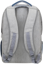 Рюкзак для ноутбука RIVACASE Prater 7567 17.3" Grey/Dark Blue (7567 (Grey/Dark Blue)) - зображення 3