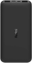 Powerbank Xiaomi Redmi PB100LZM 10000 mAh Black (6934177716881) - obraz 1
