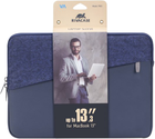 Чохол для ноутбука Rivacase 13.3" Blue (7903 (Blue)) - зображення 9