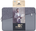 Чохол для ноутбука Rivacase 13.3" Grey (7903 (Grey)) - зображення 10